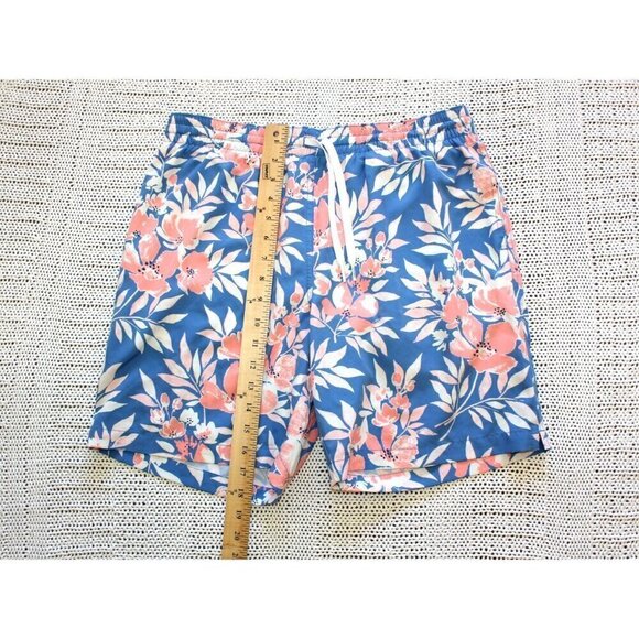 Chubbies Hawaiian Floral print men shorts Size M Swimwear elastic waist pants - Picture 3 of 7